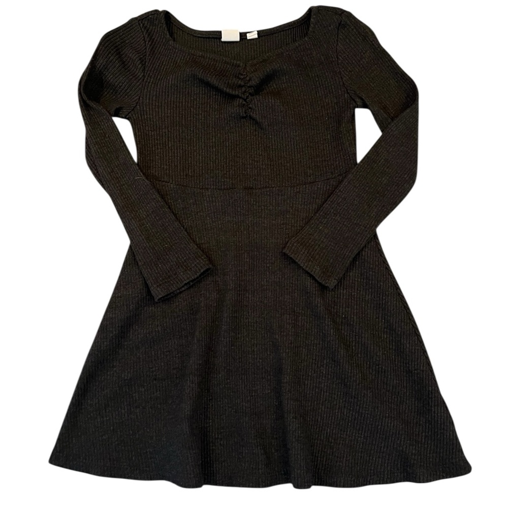 EUC - GAP Kids Girls Dress - Size 6/7, Charcoal